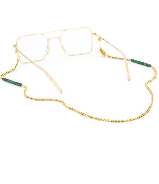 Coco Bonito Gemstone groene ketting • Frames and Faces