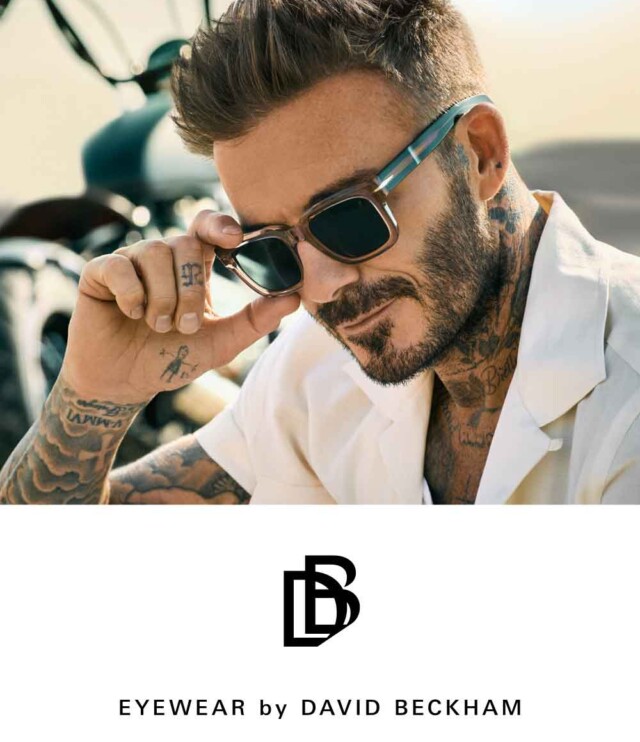 David Beckham eyewear • Frames and Faces Deinze