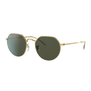 Ray-Ban 3565 Jack goudkleurige zonnebril • Frames and Faces