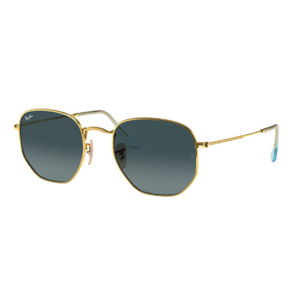 Ray-Ban 3548N goudkleurige zonnebril • Frames and Faces