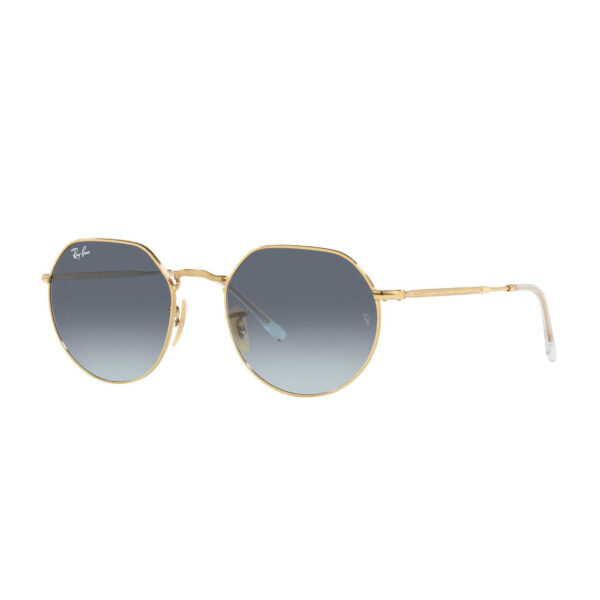Ray-Ban 3565 Jack goudkleurige zonnebril • Frames and Faces