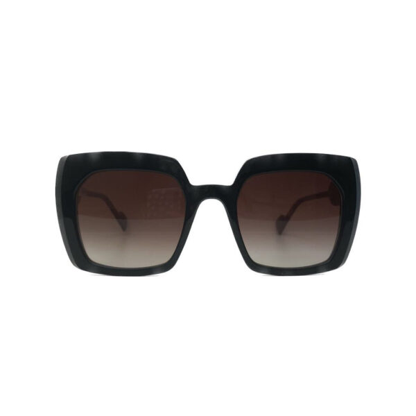 Blush – Domino zwart-lila zonnebril