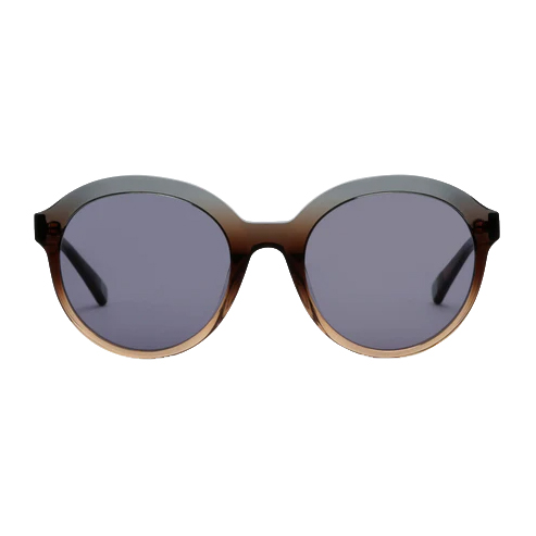 George Gina & Lucy Seyedkick S nude-blauwe zonnebril • Frames and Faces