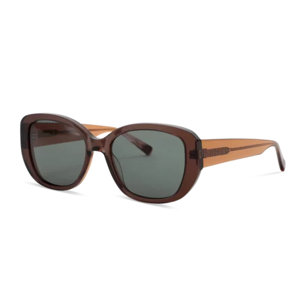 George Gina & Lucy Eyececube S cognac zonnebril • Frames and Faces