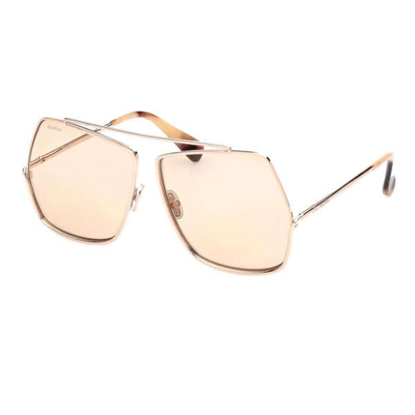 Max Mara MM0006 gouden zonnebril • Frames and Faces
