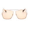Max Mara MM0006 gouden zonnebril • Frames and Faces