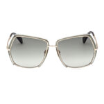 Max Mara MM0054 gouden zonnebril • Frames and Faces
