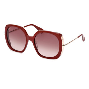 Max Mara MM0079 rode zonnebril • Frames and Faces