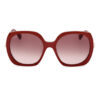 Max Mara MM0079 rode zonnebril • Frames and Faces