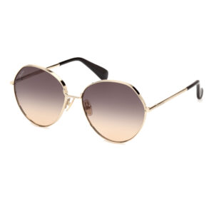 Max Mara MM0096 gouden zonnebril • Frames and Faces