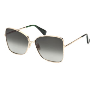 Max Mara MM0097 gouden zonnebril • Frames and Faces