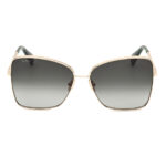 Max Mara MM0097 gouden zonnebril • Frames and Faces