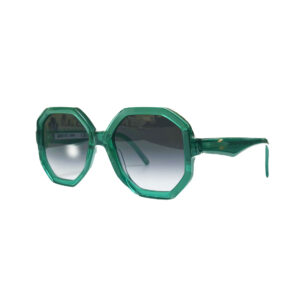 Jplus Fleur groene zonnebril • Frames and Faces