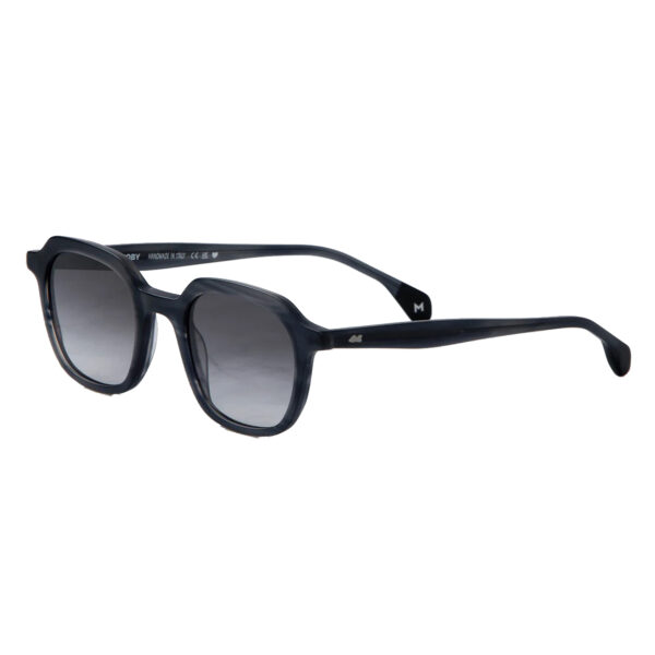 Dick Moby Barcelona mat grijze zonnebril • Frames and Faces