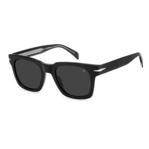 David Beckham 7160/S zwarte zonnebril • Frames and Faces